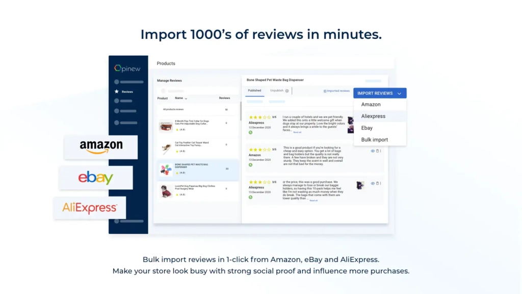 Opinew Shopify Product Review Apps