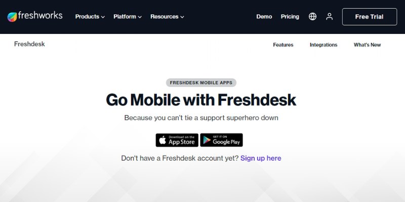freshworks customer support apps