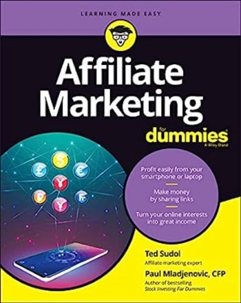 The front page of Affiliate Marketing for Dummies.