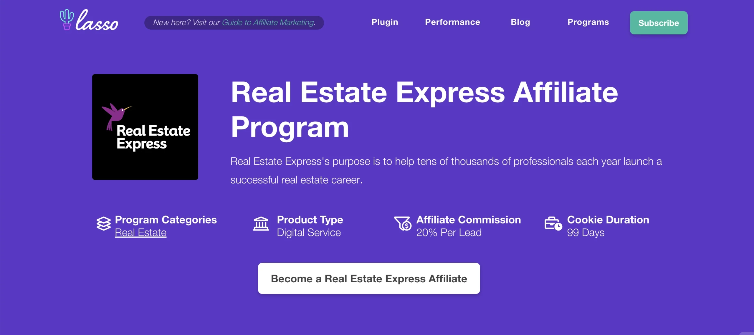 real estate affiliate program