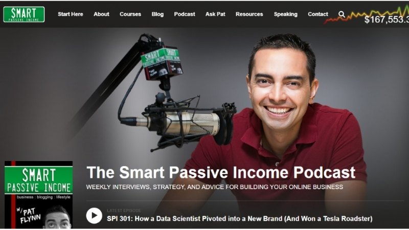 Affiliate podcast Smart Passive Income