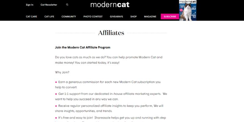 16 Best Cat Affiliate Programs In 2024 Top Offers