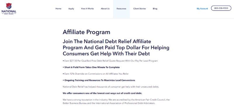 Debt Settlement Affiliate Programs 2