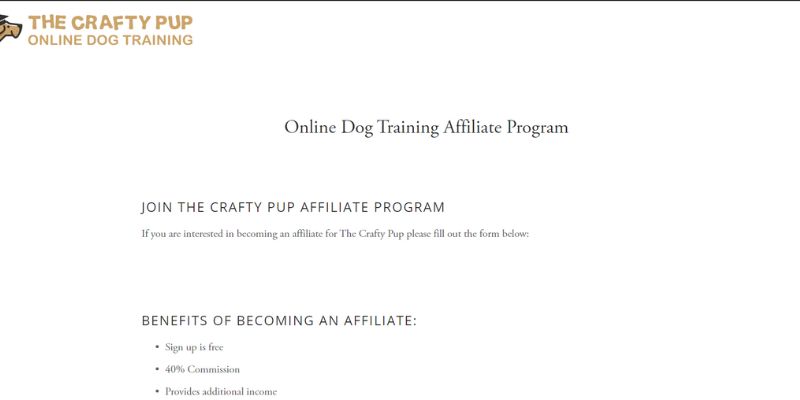 Dog Training Affiliate Programs 7