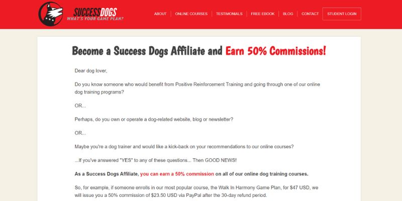 Dog Training Affiliate Programs 6