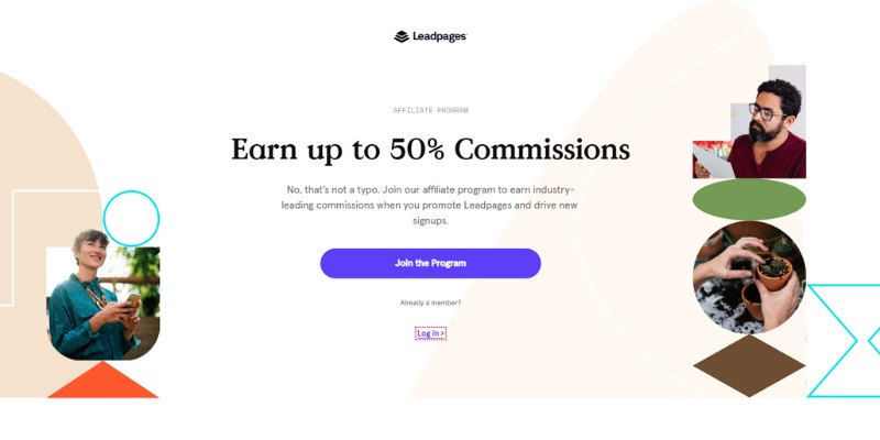 Leadpages Affiliate programs