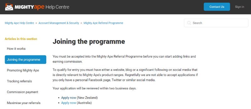 #9 New Zealand affiliate programs