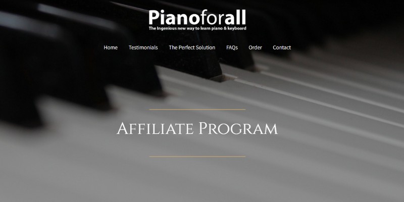 Pianoforall Affiliate Programs