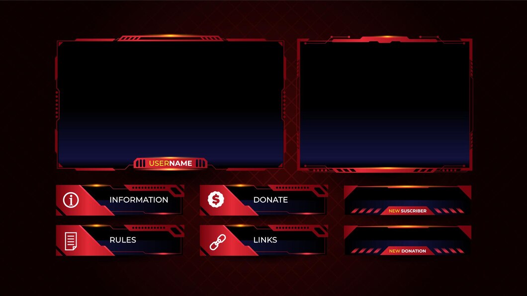 Customize stream overlays and panels