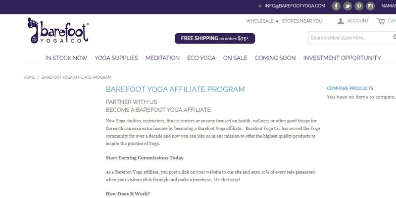 yoga affiliate programs 12