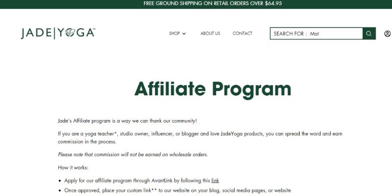 yoga affiliate programs 7