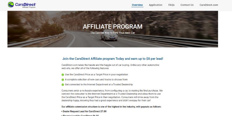 Auto Loan Affiliate Programs 2
