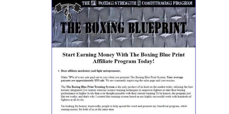 Boxing Affiliate Programs 10
