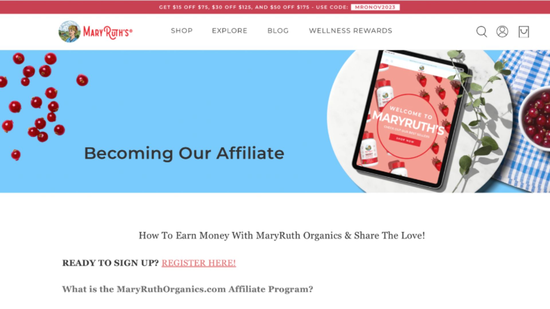organic products affiliate programs 9
