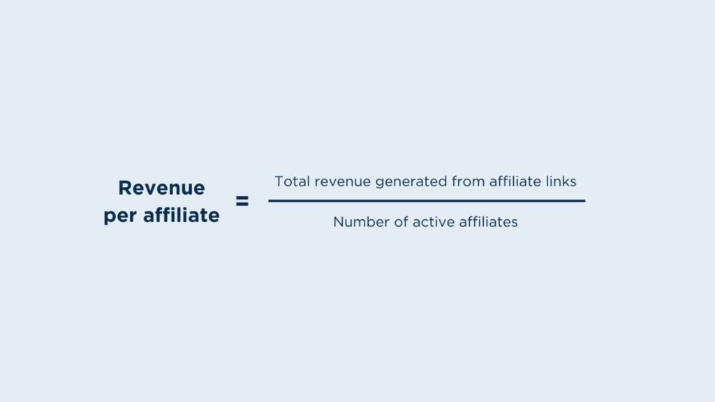 affiliate marketing metrics 10