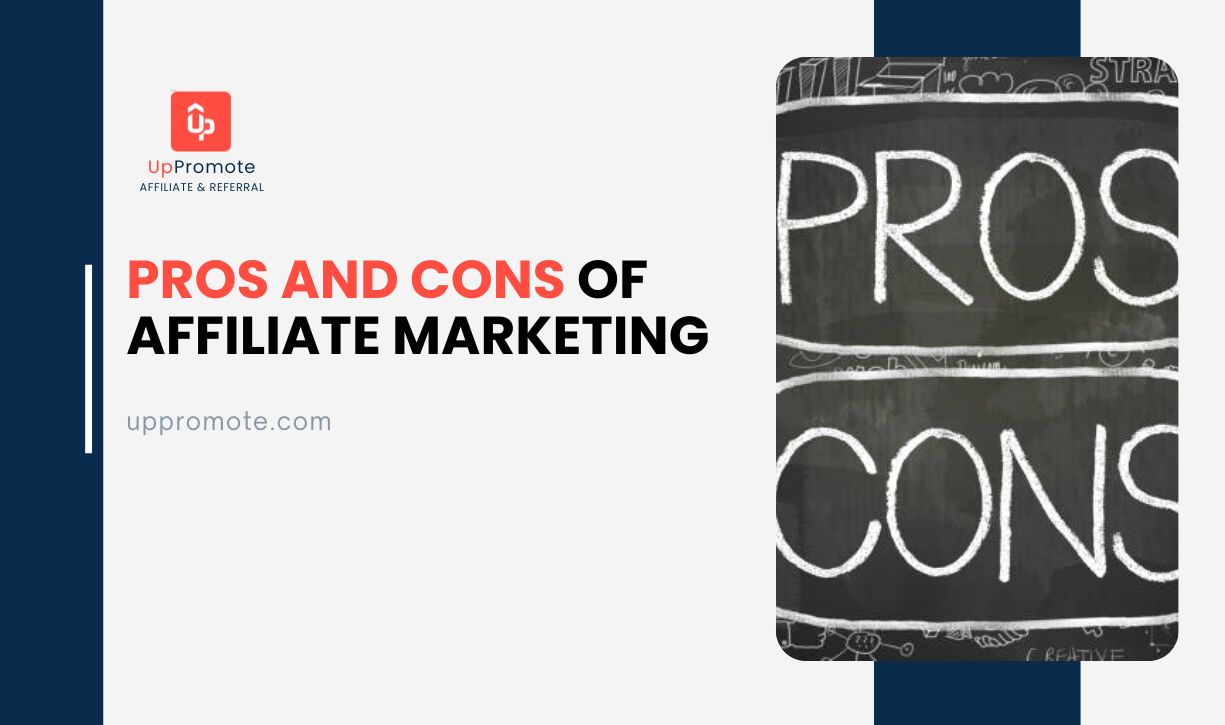 pros and cons of affiliate marketing