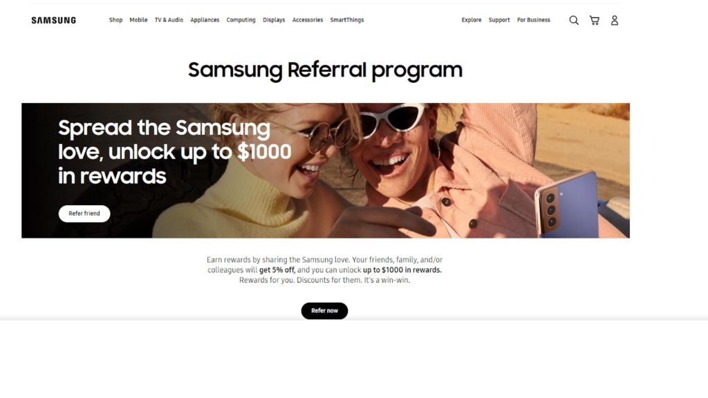 referral landing page examples 2